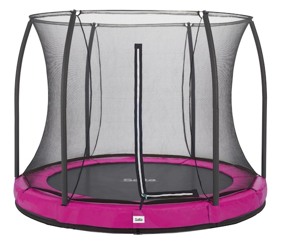 Salta Trampolin Comfort Edition Ground mit Sicherheitsnetz Bild