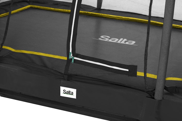 Salta Trampolin Comfort Edition Ground mit Sicherheitsnetz Bild