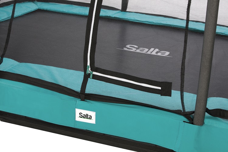 Salta Trampolin Comfort Edition Ground mit Sicherheitsnetz Bild