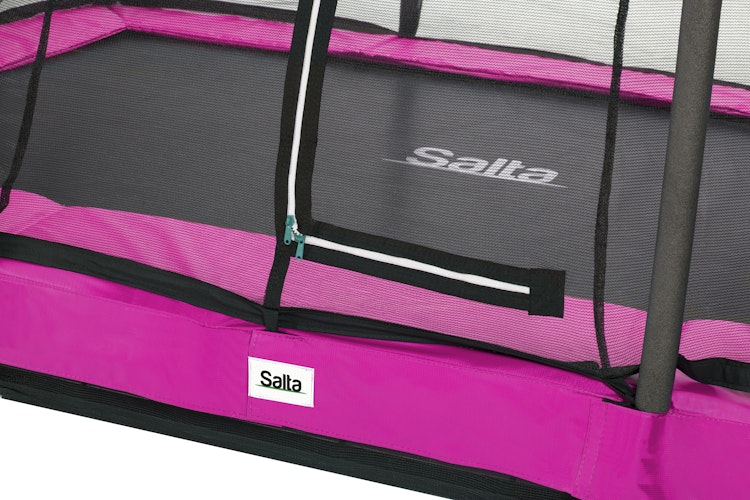 Salta Trampolin Comfort Edition Ground mit Sicherheitsnetz Bild