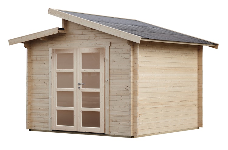 Wolff Finnhaus Blockbohlenhaus Bornholm 40-A