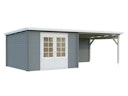 Palmako Gartenhaus Ella 8,7 + 10,0 m² - 28 mm