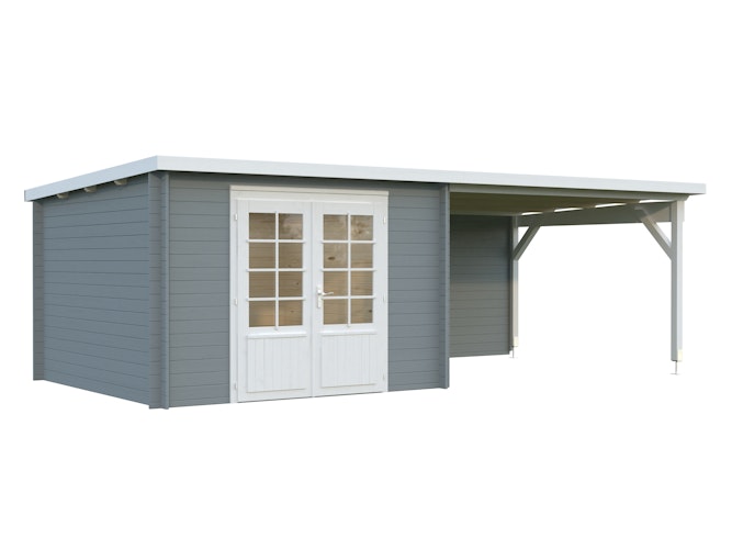 Palmako Gartenhaus Ella 8,7 + 10,0 m² - 28 mm