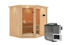 Vorschaubild Karibu Sauna Fiona 2 mit Eckeinstieg 68 mm