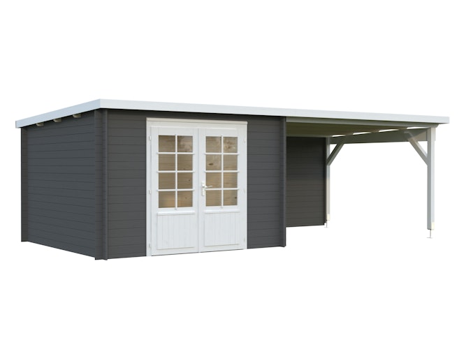 Palmako Gartenhaus Ella 8,7 + 10,0 m² - 28 mm