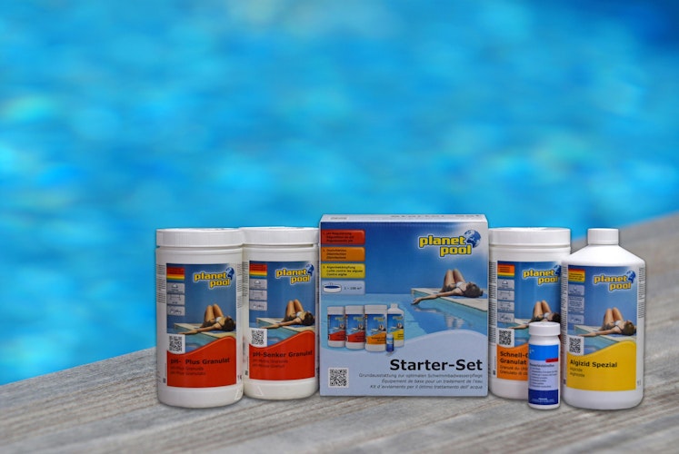 Weka Wasserpflege-Set Deluxe Starter- Kit für Pools