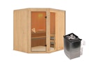 Vorschaubild Karibu Sauna Fiona 2 mit Eckeinstieg 68 mm