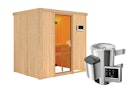 Vorschaubild Karibu Sauna Fanja - 68 mm Systemsauna - 230 Volt Plug & Play