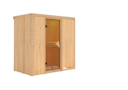 Karibu Sauna Variado mit Fronteinstieg 68 mm