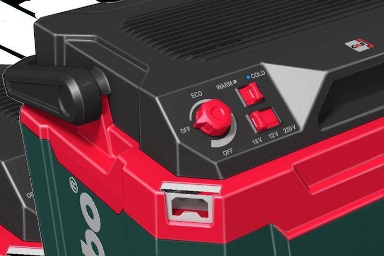 Metabo 18-Volt-Akku-Kühlbox KB 18 BL mit Warmhaltefunktion