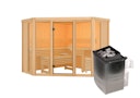 Vorschaubild Karibu Sauna Alcinda 2 Superior mit Eckeinstieg 68 mm