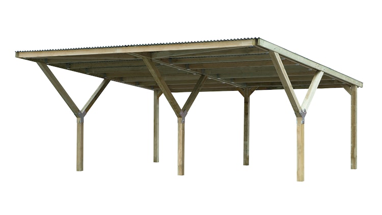 Weka Y-Doppelcarport 612