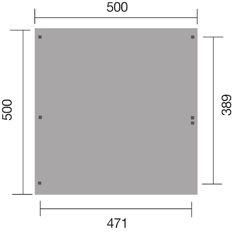 Weka Doppelcarport 616 A mit Rundbogen Bild