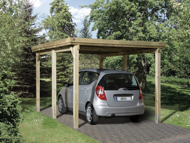 Weka Einzelcarport 617 inkl. gratis H-Pfostenker im Wert von bis zu 269,99 €