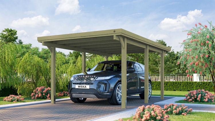 Weka Einzelcarport 617 inkl. gratis H-Pfostenker im Wert von bis zu 269,99 €