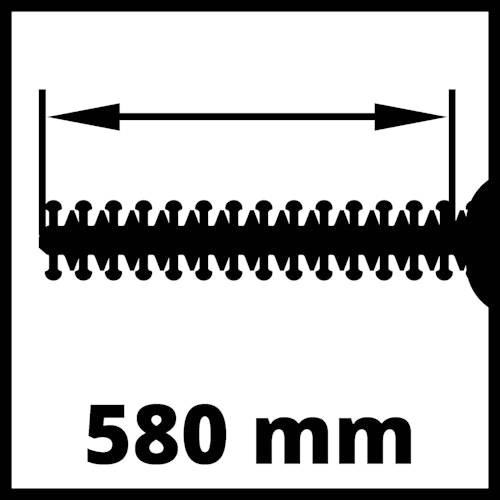 Einhell Akku-Heckenschere GC-HS 18 Li Kit 81x2,5 Ah 4326554