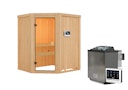 Vorschaubild Karibu Woodfeeling Sauna Faurin - 68 mm Aktionssauna