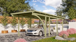 Karibu Carport Einzelcarport Eco 1/2