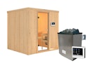Vorschaubild Karibu Woodfeeling Sauna Tromsö - 68 mm Aktionssauna