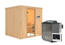 Vorschaubild Karibu Woodfeeling Sauna Tromsö - 68 mm Aktionssauna