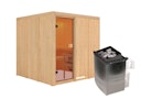 Vorschaubild Karibu Woodfeeling Sauna Oulu - 68 mm Aktionssauna