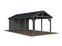 Palmako Carport Robert 23,1 m² mit Geräteraum