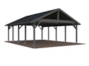 Palmako Carport Robert 40,6 m²