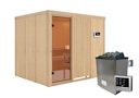 Vorschaubild Karibu Woodfeeling Sauna Nybro - 68 mm Aktionssauna