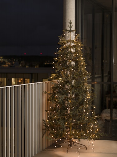 Konstsmide Weihnachtsbeleuchtung  LED Baummantel mit Ring, 8 Stränge à 30Dioden Bild