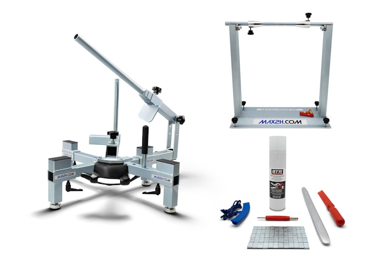MAX2H Reifenmontiergerät EVO2 mit Wuchtbock und Starterpaket Bild