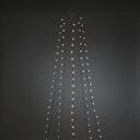 Vorschaubild Konstsmide Weihnachtsbeleuchtung  LED Baummantel weiß H180cm Ring Ø8cm Bild