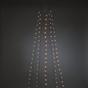 Vorschaubild Konstsmide Weihnachtsbeleuchtung  LED Baummantel bernstein H180cm Ring Ø8cm