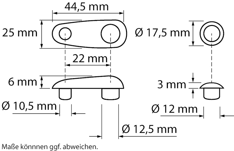 Sanitop WC-Sitz Puffer Nr. 44, Kunststoff