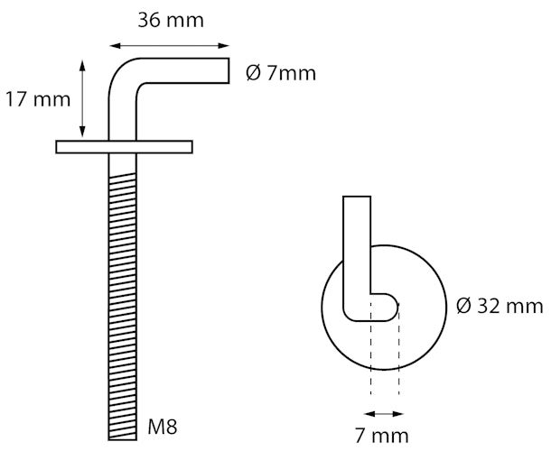 Sanitop WC-Sitz Befestigung Nr. 26