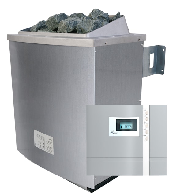 Karibu 4,5 kW Saunaofen finnisch inkl. Steuergerät Premium - Sparset Vorschaubild Galerie