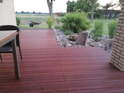 aMbooo Terrassendielen Bambus Supreme SET Coffee