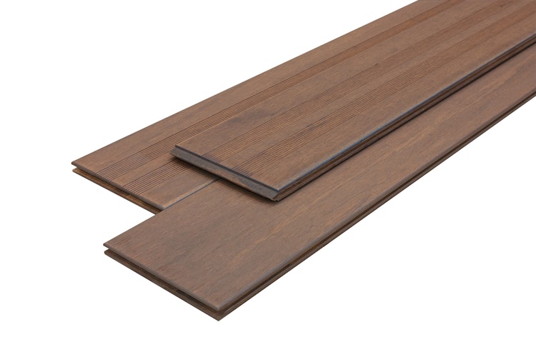 aMbooo Terrassendielen Bambus GRANDESSA in White Oak  Bild