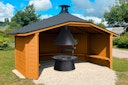 Wolff Finnhaus Wetterschutzhütte / Grillhütte Wanja 3342 45