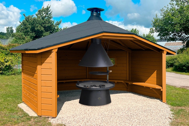 Wolff Finnhaus Wetterschutzhütte / Grillhütte Wanja 3342 45