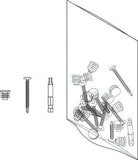 OSMO Schallschutz Alu-Fence Forsdal ZubehörbeutelZubehörbild