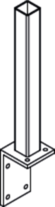 OSMO Pfostenanker für Aluminiumpfosten Typ B/C