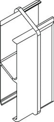 OSMO ALU-CLADDING  RHOMBUS Typ A Längsverbinder VE10