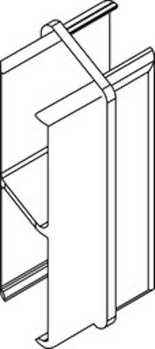 OSMO ALU-CLADDING  RHOMBUS Typ A Längsverbinder VE10 Bild