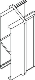 OSMO ALU-CLADDING  RHOMBUS Typ A Längsverbinder VE10