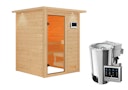 Vorschaubild Karibu Woodfeeling Sauna Sandra - 38 mm Massivholz Aktionssauna