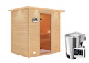 Vorschaubild Karibu Woodfeeling Sauna Selena - 38 mm Massivholz Aktionssauna