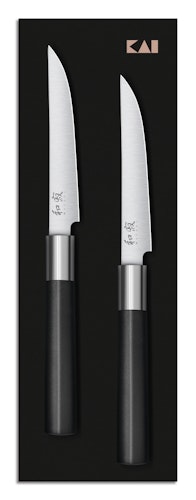 KAI Steakmesser Set WASABI BLACK, 2-teilig