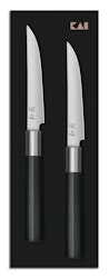 KAI Wasabi Black Sets Steakmesser-Set (2 Stk. 6711S)