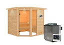 Vorschaubild Karibu Woodfeeling Sauna Tabea - 38 mm Massivholz Aktionssauna