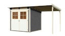 Vorschaubild Karibu Eco Gartenhaus Grebenau / Glücksburg 2/3/4 mit 190 cm Schleppdach